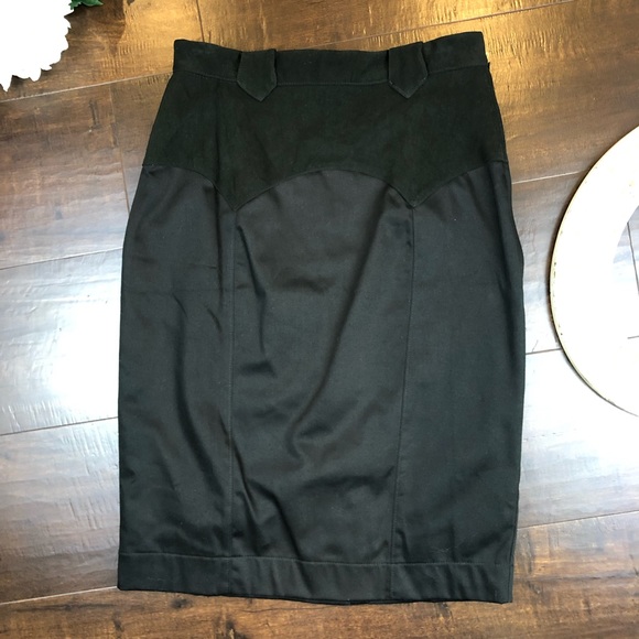 Fables by Barrie Dresses & Skirts - Fables by Barrie Black Adeline Skirt Rockabilly